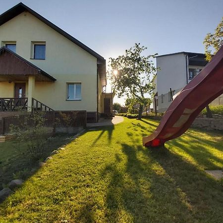 Apartments By The Lake With Fireplace Trakai Bagian luar foto