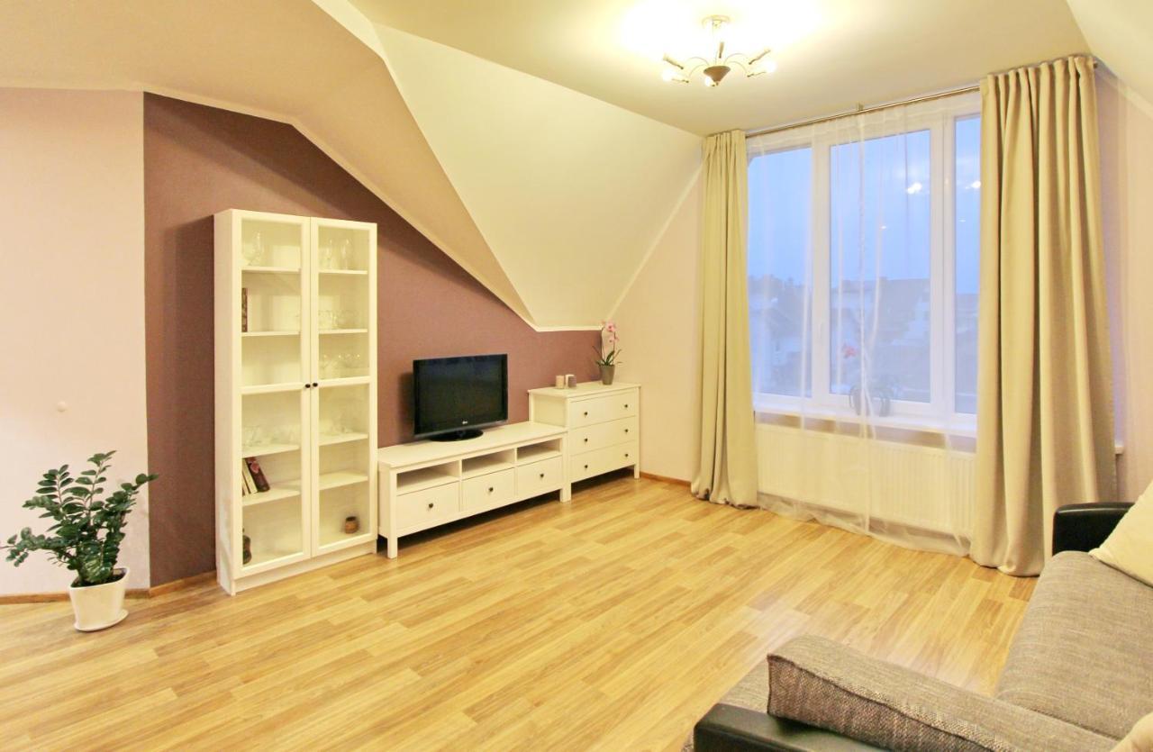 Apartments By The Lake With Fireplace Trakai Bagian luar foto